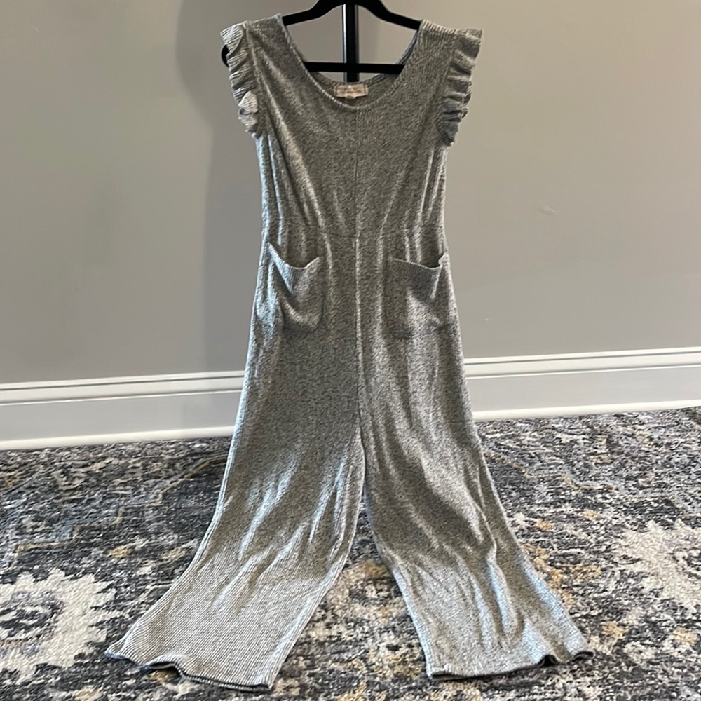 Girls Sleeveless Sweater Jumpsuit